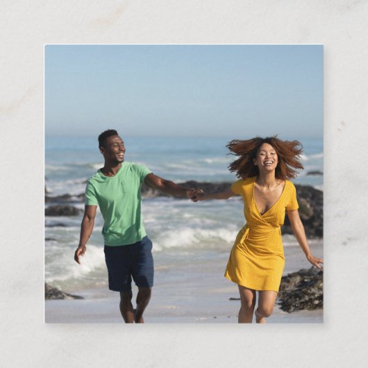 Bahamas Paspoort Huwelijk QR Informatiekaartje (Achterkant)