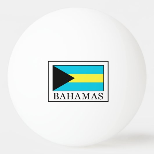 Bahamas Pingpongbal (Voorkant)