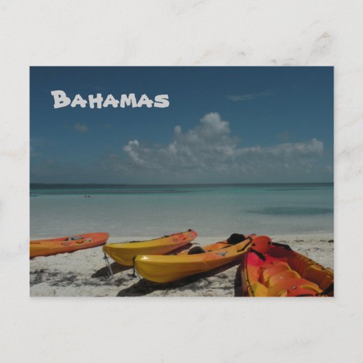 Bahamas Post Card Briefkaart (Voorkant)