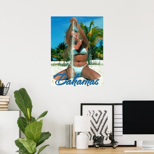 Bahamas Poster (Thuiskantoor)