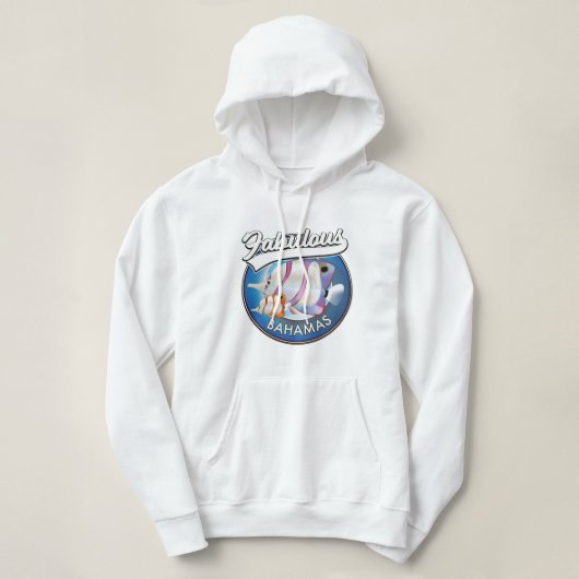 Bahamas prachtig logo hoodie (Design voorkant)