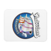 Bahamas prachtig logo  magneet (Horizontaal)