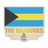 Bahamas Pride Sticker (Voorkant)