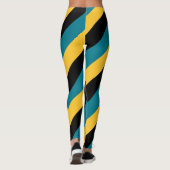 Bahama's Pride Stripes Patriottisch Leggings (Achterkant)