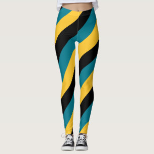 Bahama's Pride Stripes Patriottisch Leggings