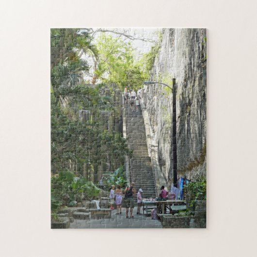 Bahamas Queen's Staircase uitzicht puzzel (Verticaal)