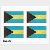 Bahamas Rechthoekige Sticker (Vel)