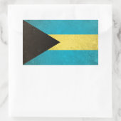 Bahamas Rechthoekige Sticker (Tas)