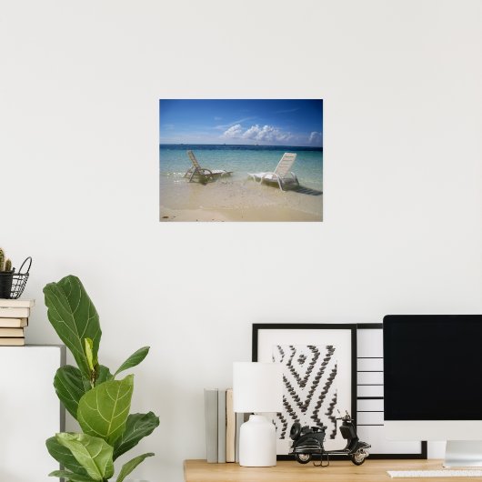 Bahamas Relaxation Poster (Thuiskantoor)