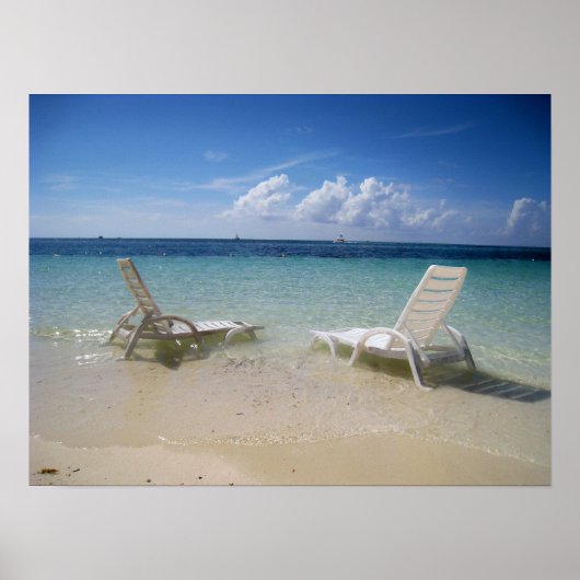 Bahamas Relaxation Poster (Voorkant)