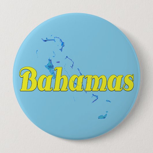 Bahamas Ronde Button 4,0 Cm (Voorkant)