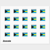 Bahamas Ronde Sticker (Vel)