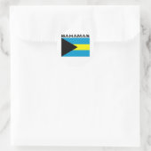 Bahamas Ronde Sticker (Tas)