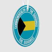 Bahamas Round Emblem Ornament (voorkant)