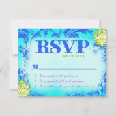 BAHAMAS RSVP 2 Linnen Papier Kaart (Voorkant)