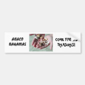 BAHAMAS SEASHELLS-BUMPERSTICKER BUMPERSTICKER (Voorkant)