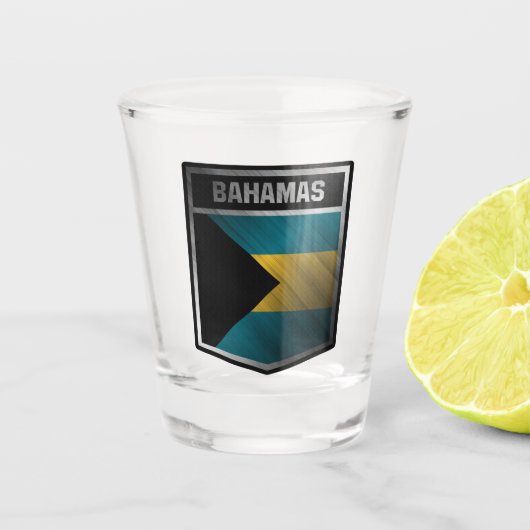 Bahamas Shot Glas (Voorkant)