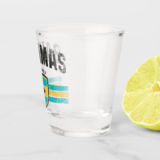 Bahamas Shot Glas (Rechts)