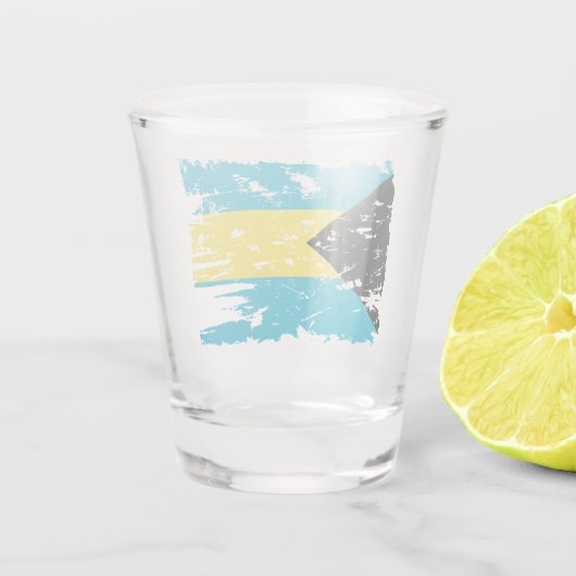 Bahamas Shot Glas (Achterkant)
