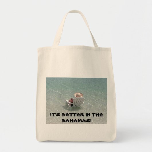 BAHAMAS SMALL SHOPPING BAG TOTE BAG (Voorkant)