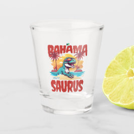 Bahamas Souvenir Gift: Abaco Bahamas Bahama Saurus Shot Glas