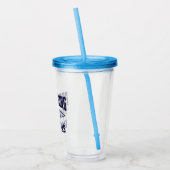 Bahamas Souvenir Gift: Abaco Bahamas Bonefishing Acryl Drinkbeker (Links)