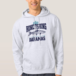 Bahamas Souvenir Gift: Abaco Bahamas Bonefishing Hoodie