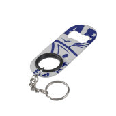 Bahamas Souvenir Gift: Abaco Bahamas Cruise Mini Flessenopener (Achterkant Gekanteld)