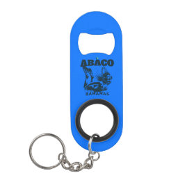 Bahamas Souvenir Gift: Abaco Bahamas Dive Mini Flessenopener