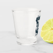 Bahamas Souvenir Gift: Abaco Bahamas Dive Shot Glas (Links)