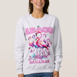 Bahamas Souvenir Gift: Abaco Bahamas Flamingo Trui
