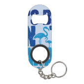 Bahamas Souvenir Gift: Abaco Bahamas Het is beter Mini Flessenopener (Achterkant)