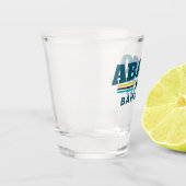 Bahamas Souvenir Gift: Abaco Bahama's Onafhankelij Shot Glas (Links)