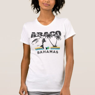Bahamas Souvenir Gift: Abaco Bahama's Onafhankelij T-shirt