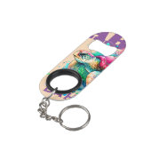 Bahamas Souvenir Gift: Abaco Bahamas Zee Schildpad Mini Flessenopener (Achterkant Gekanteld)