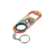 Bahamas Souvenir Gift: Bimini Bahama Saurus T-Rex Mini Flessenopener (Achterkant Gekanteld)