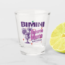 Bahamas Souvenir Gift: Bimini Bahamas Bahama Mama Shot Glas