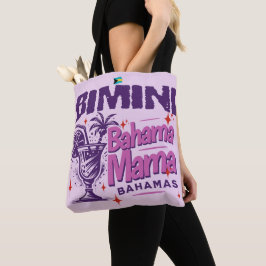Bahamas Souvenir Gift: Bimini Bahamas Bahama Mama Tote Bag