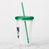 Bahamas Souvenir Gift: Bimini Bahamas Bonefishing Acryl Drinkbeker (Links)