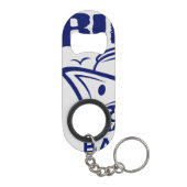 Bahamas Souvenir Gift: Bimini Bahamas Cruise Mini Flessenopener (Achterkant)