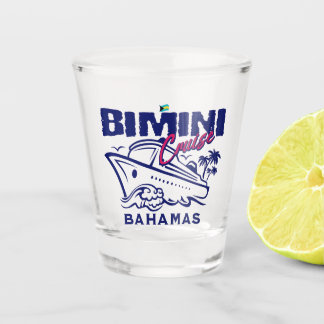 Bahamas Souvenir Gift: Bimini Bahamas Cruise Shot Glas