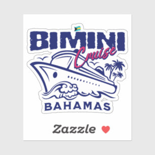 Bahamas Souvenir Gift: Bimini Bahamas Cruise Sticker