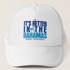 Bahamas Souvenir Gift: Bimini Bahamas Cruise Trucker Pet