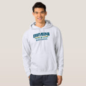 Bahamas Souvenir Gift: Bimini Bahama's Onafhankeli Hoodie (Voorkant volledig)