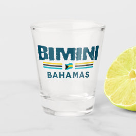 Bahamas Souvenir Gift: Bimini Bahama's Onafhankeli Shot Glas