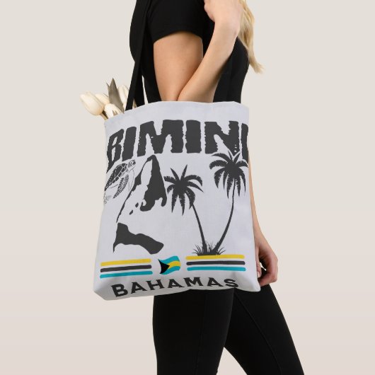 Bahamas Souvenir Gift: Bimini Bahama's Onafhankeli Tote Bag (Dichtbij)