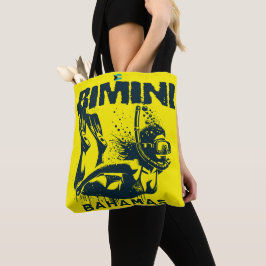Bahamas Souvenir Gift: Bimini Bahamas Snorkelen Tote Bag