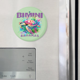 Bahamas Souvenir Gift: Bimini Bahamas Zee Schildpa Magneet