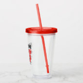 Bahamas Souvenir Gift: Bimini Bahamas Zwemvarken Acryl Drinkbeker (Links)