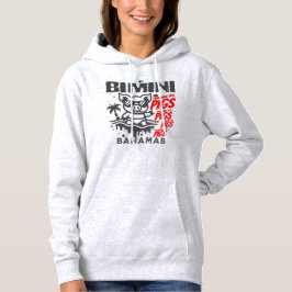 Bahamas Souvenir Gift: Bimini Bahamas Zwemvarken Hoodie